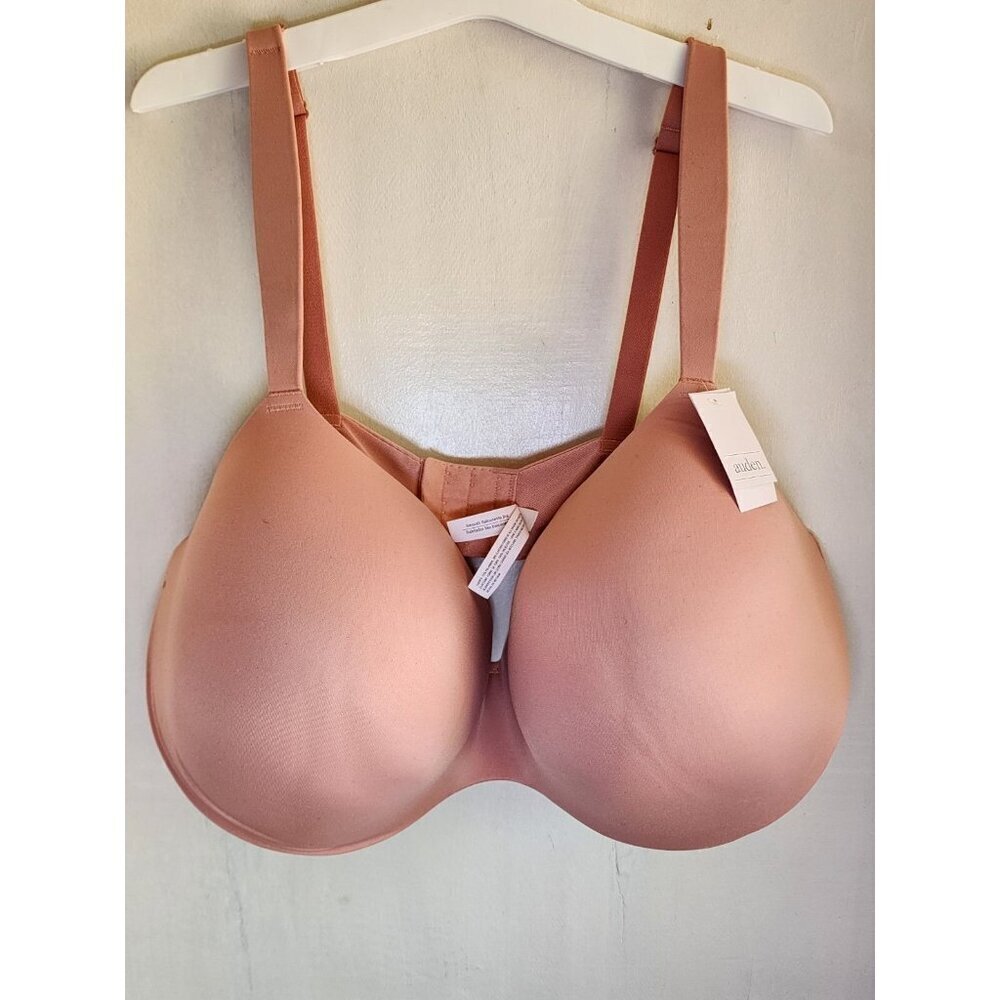 New Auden Women's Rose Bra Adjustable Straps Underwire Plus Size 46D